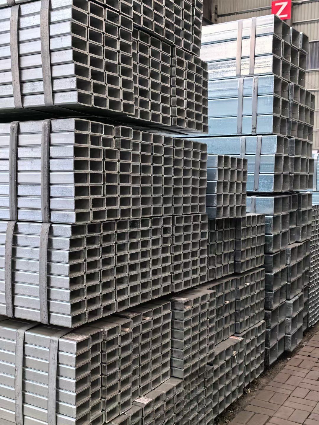 Galvanized square tube